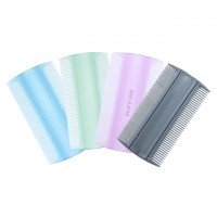 zhejiang ningbo black small plastic lice comb wholesale