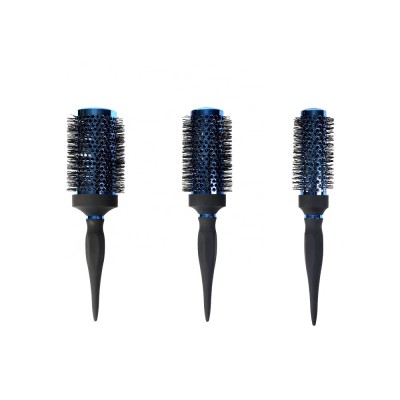 2020 Ion Ceramic Nylon Brush Material Vent Hair Brush Sets Round Hairbrush For Barbers